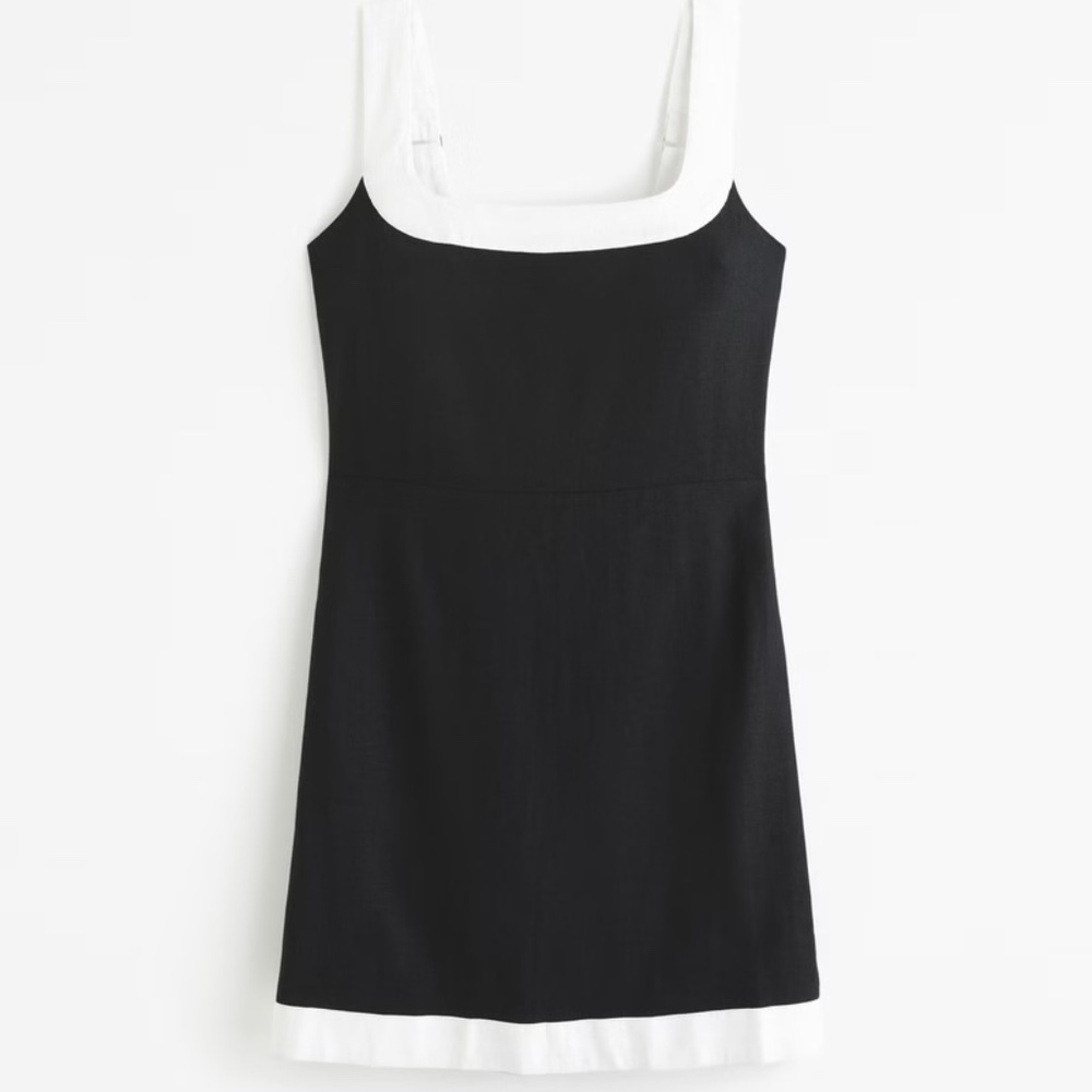 Abercrombie & Fitch Linen Blend Mini Dress Size S